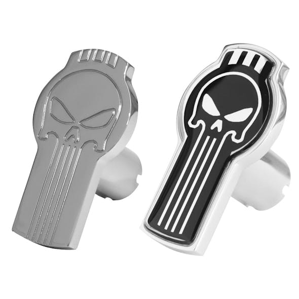 Punisher Logo Shaped Tractor Trailer Air Brake Knob Options