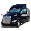 Kenworth Economizer Window Covers - On Truck