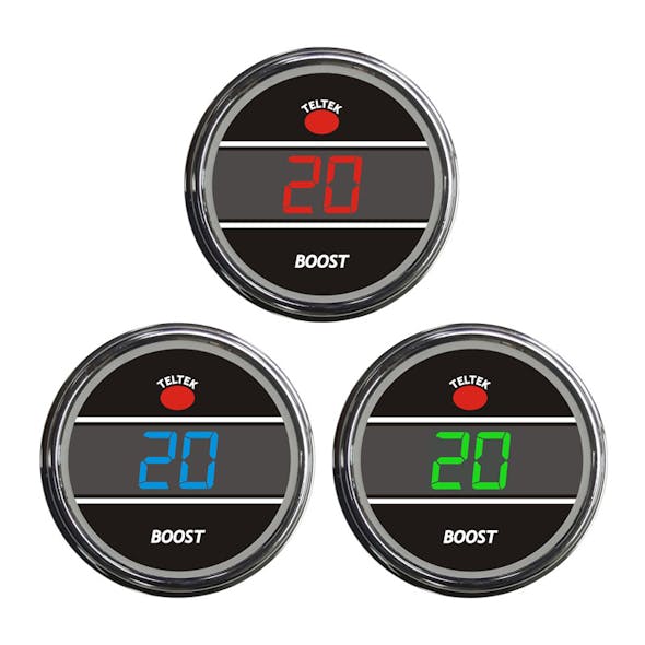 Truck Turbo Boost Smart Teltek Gauge