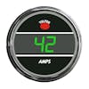 Truck Amp Meter Smart Teltek Gauge Green