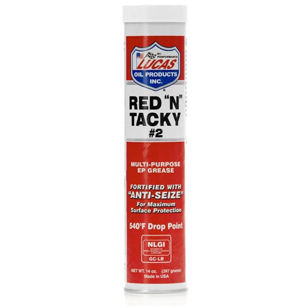 Lucas Oil 14.5 Ounce Red N Tacky #2 Grease 10 Pack