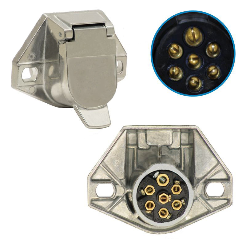 7 Pin Plug Socket 15720 BE23782 593084