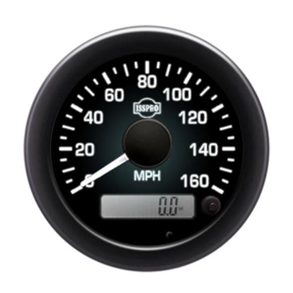 Semi Truck 3 3/8" Electric Speedometer Kit - Backlight