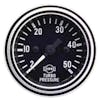 Semi Truck Mechanical Turbo Pressure Gauge By ISSPRO - chrome