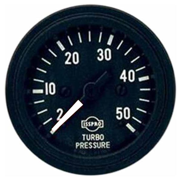 Semi Truck Mechanical Oil Pressure Gauge By ISSPRO Raney's Truck Parts