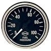 Semi Truck Mechanical Fuel Pressure Gauge By ISSPRO - chrome