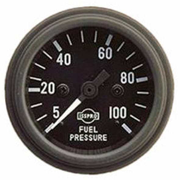 Semi Truck Mechanical Oil Pressure Gauge By ISSPRO Raney's Truck Parts