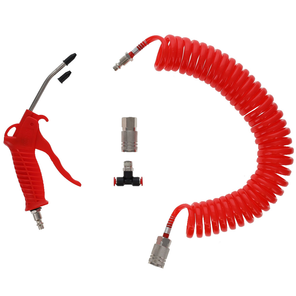 Grand General 99511 Truck Air Seat Blow Gun Kit With 8ft Coil Hose