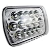 5''x 7'' Rectangular LED High & Low Beam Headlight - Turned Off