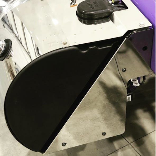 Peterbilt Stainless Steel DEF Tank Covers By Iowa Customs