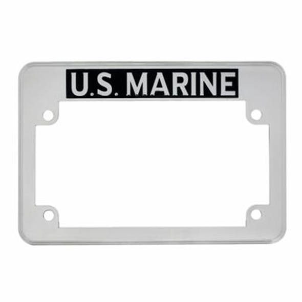 Stainless Steel License Plate & HUT Sticker Holder - Raney's Truck