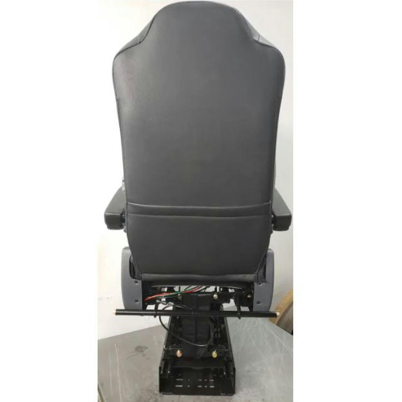 Prime TC300 Series Air Ride Suspension Genuine Leather Truck Seat With Arm  Rests