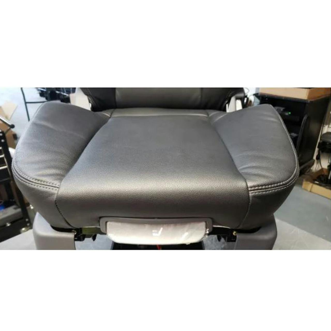 Prime TC300 Series Air Ride Suspension Genuine Leather Truck Seat With Arm  Rests