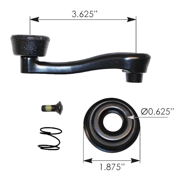 Kenworth Window Regulators, Power Switches, Handles Raney's Truck Parts