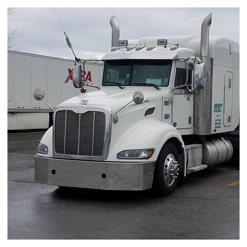 Peterbilt 386 outlet custom bumper