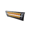 Freightliner Cascadia Hood LED Air Intake Grille - Amber 1