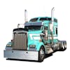 Kenworth W900L W900B Chrome Boxed End Bumper By RoadWorks