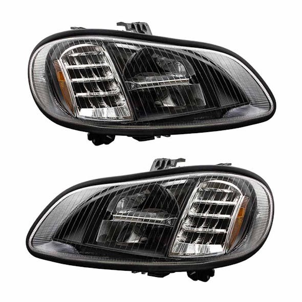 Freightliner M2 LED Blackout Projection Headlight Assembly - Thumbnail