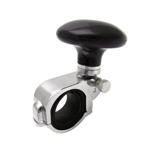 Chrome Steering Wheel Deluxe Spinner Knob Adapter
