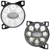 Peterbilt 579 587 & Kenworth T660 LED Projector Fog Light - Black and Chrome thumbnail