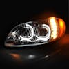 Freightliner M2 Full LED Chrome Projection Headlights With DRL On