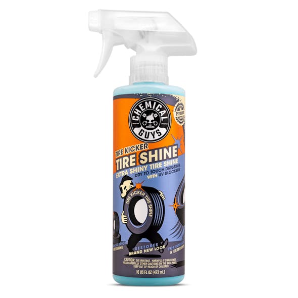  Chemical Guys Wheel Cleaner & Tire Protectant Bundle with (1)  16 oz TVD11316 Tire Kicker Tire Shine and (1) 16 oz CLD_997_16 Diablo Wheel  Cleaner : Automotive