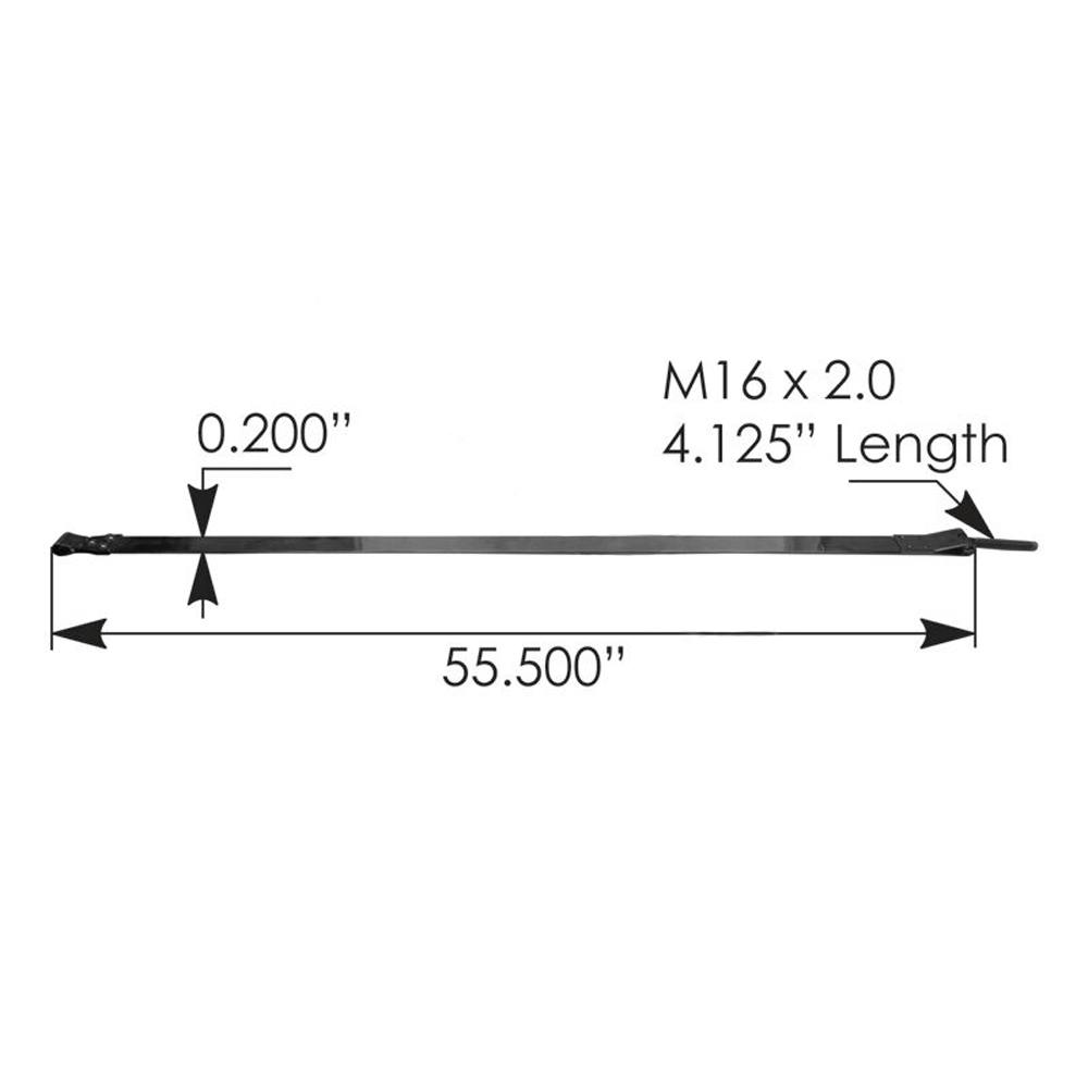 Round Reefer Heavy Duty 24" Fuel Tank Strap 7AMPASA355S Raney's