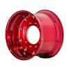 22.5" x 14" Round Standard Aluminum Wheel - Red Forward