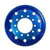 22.5" x 14" Round Standard Aluminum Wheel - Blue Forward