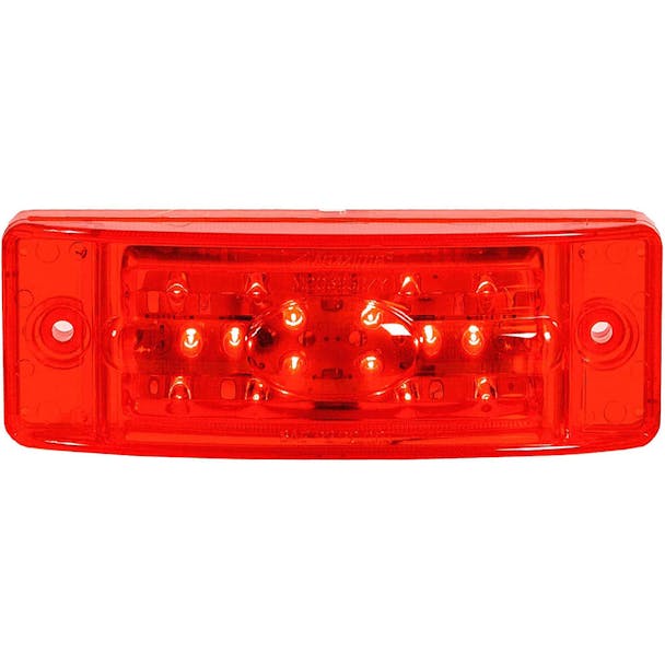 18 LED Rectangular Clearance Marker Light By Maxxima - Red