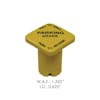 Yellow MV3 Air Valve Knob R955298818N - Measurements