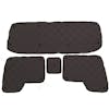 Kenworth ZenEclipse Blackout Window Covers By Robert James-With-Driver-and-Passenger-Windows-and-Passenger-Side-Door-View-Window-Cover-Black
