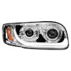 Peterbilt 367 388 389 567 589 Full LED Chrome Aftermarket Projector Headlight P54-6112-110 - Passenger