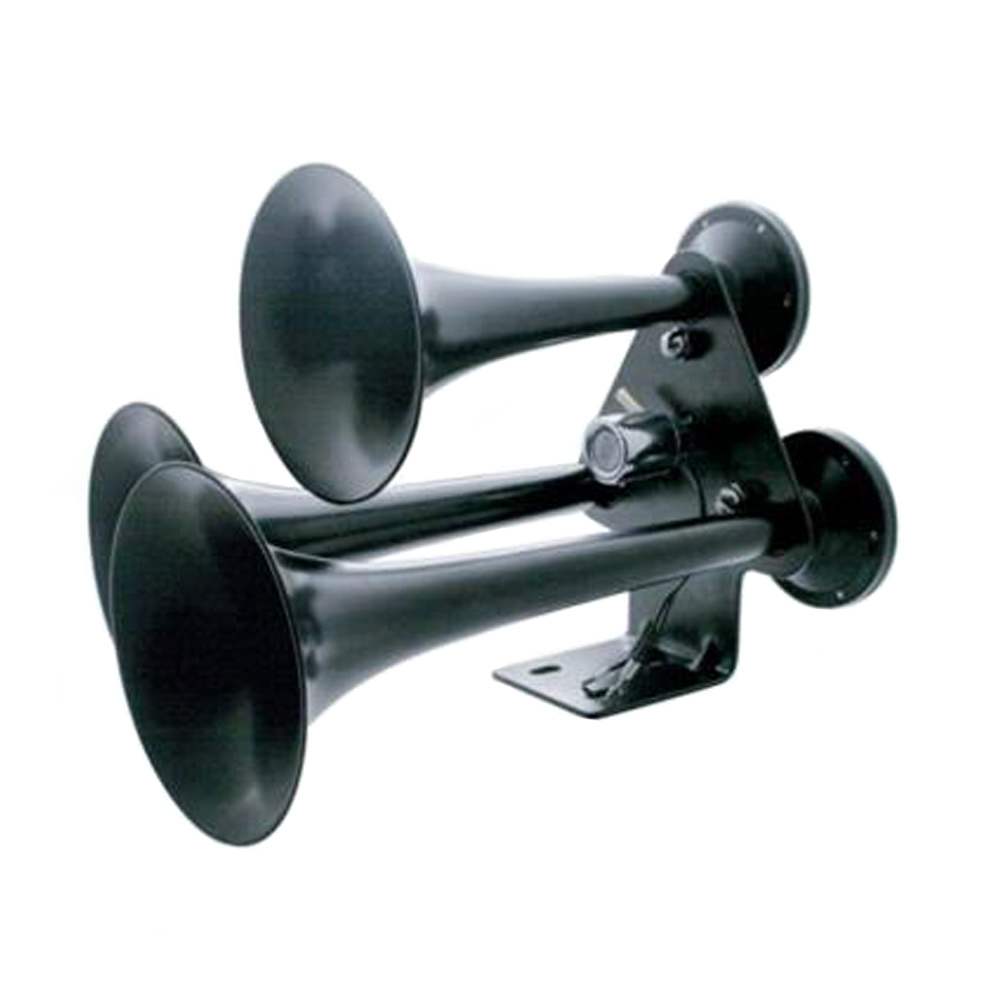 Black 3 Trumpet Classic Train Horn