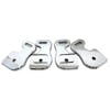 Lifetime Kenworth Peterbilt Chrome Plated Billet Aluminum 2" Mirror Extension Brackets - LFTMEB-1