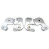 Lifetime Kenworth Peterbilt Chrome Plated Billet Aluminum 2" Mirror Extension Brackets - LFTMEB-2