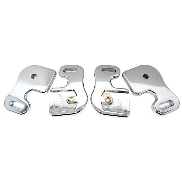 Lifetime Kenworth Peterbilt Chrome Plated Billet Aluminum 2" Mirror Extension Brackets - LFTMEB-2