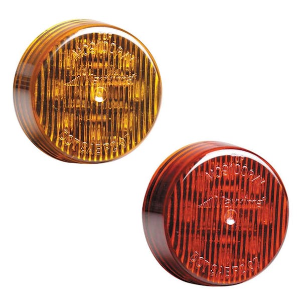 9 LED 2" Round Clearance Marker Light By Maxxima - Thumbnail