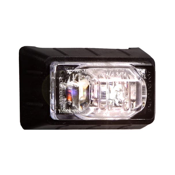 3 LED 1 1/2" Mini Rectangular Combination Clearance Marker Light By Maxxima - White