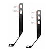 Peterbilt 379 And 389 Bumper Support Bracket By Valley Chrome -379 Thumbnail Dimensions