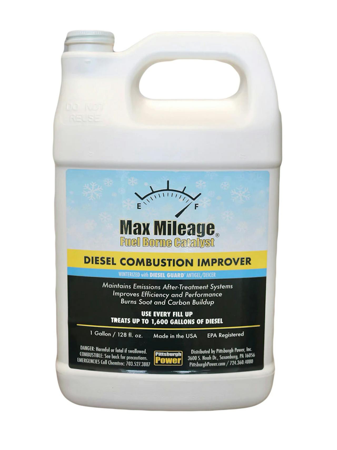 MAX Mileage Winterized Diesel Fuel Additive & Engine Treatment 1 Gallon -  Raney's Truck Parts