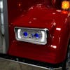 Kenworth W900 T800 T600 Chrome Projector Headlight Assembly With Optional Heat & Backlit Auxiliary - Driver Installed