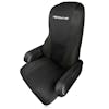 Redline Form-Fitting Peterbilt 389 Truck Seat Covers (Solid Black)
