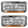 Freightliner And Western Star Dual Dual Rectangular Headlight Assembly
