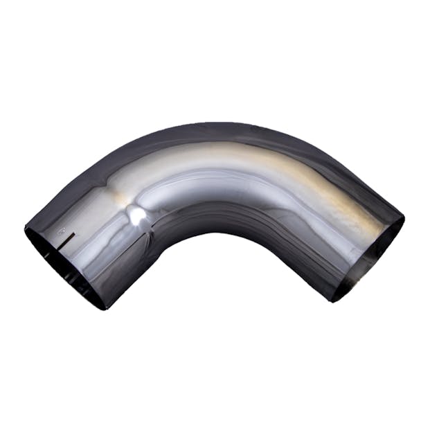  5" 90 Degree Universal Chrome Elbow L590-1212C 