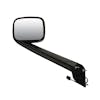 Freightliner Cascadia P4 2018 & Newer Heated LED Hood Mount Mirror Assembly - Black Front Driver