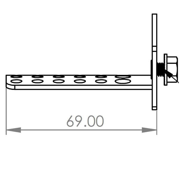 OneBox Stainless Steel DEF Awning A0004921911 4921911
