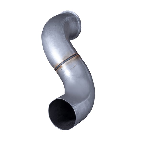 Freightliner FLD 5" 2 Bend Aluminized Turbo Pipe 04-17094-016