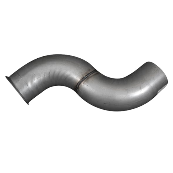  Freightliner FLD 5" 2 Bend Aluminized Turbo Pipe With Pyro Fitting 04-17094-014 