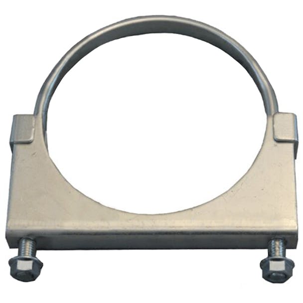 4" Flat Bolt Weld Saddle Exhaust Clamp